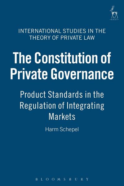 Produktbild: The Constitution of Private Governance