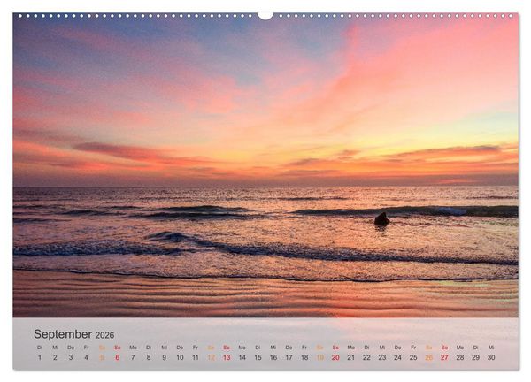 Produktbild: Andalusische Atlantikk&uuml;ste (hochwertiger Premium Wandkalender 2026 DIN A2 quer), Kunstdruck in Hochglanz