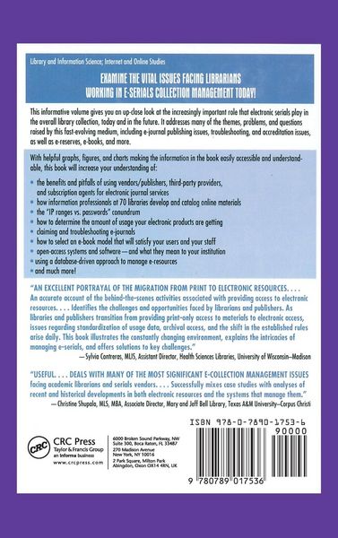 Produktbild: E-Serials Collection Management