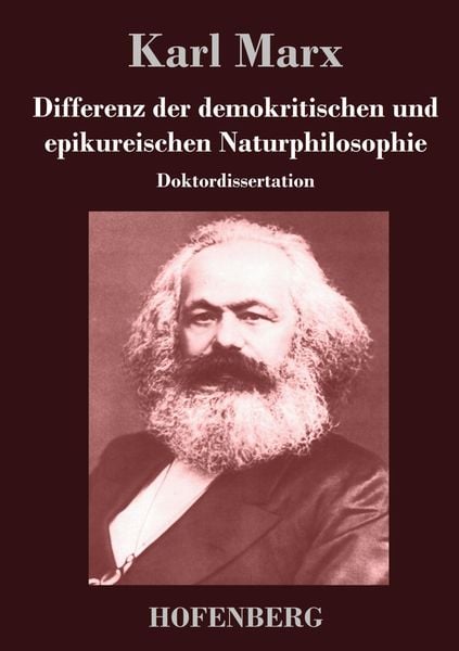 Produktbild: Differenz der demokritischen und epikureischen Naturphilosophie