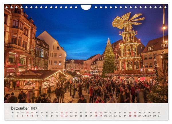 Produktbild: Quedlinburg - Die historische Altstadt (Wandkalender 2027 DIN A4 quer), CALVENDO Monatskalender