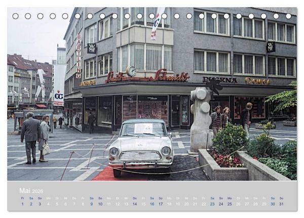 Produktbild: Hildesheim - damals ... (Tischkalender 2026 DIN A5 quer), CALVENDO Monatskalender