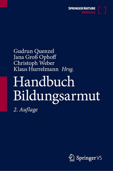 Produktbild: Handbuch Bildungsarmut