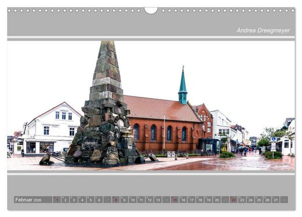 Produktbild: Norderney-Panorama (Wandkalender 2026 DIN A3 quer), CALVENDO Monatskalender