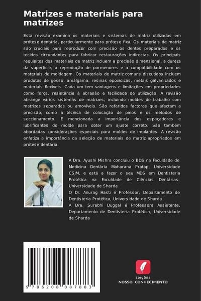 Produktbild: Matrizes e materiais para matrizes