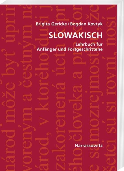 Produktbild: Slowakisch. Lehrbuch f&uuml;r Anf&auml;nger und Fortgeschrittene