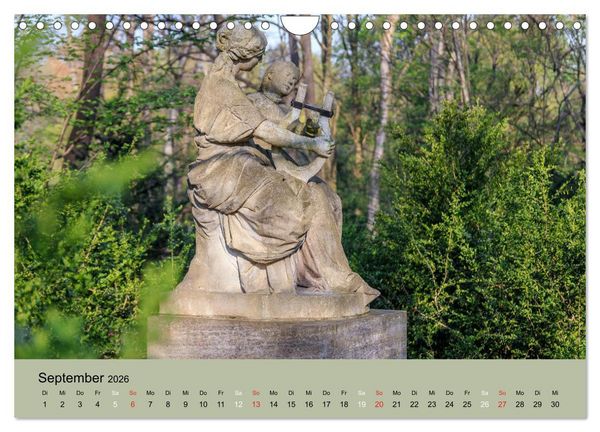 Produktbild: Gro&szlig;er Tiergarten Berlin - Von Dichtern und Komponisten (Wandkalender 2026 DIN A4 quer), CALVENDO Monatskalender