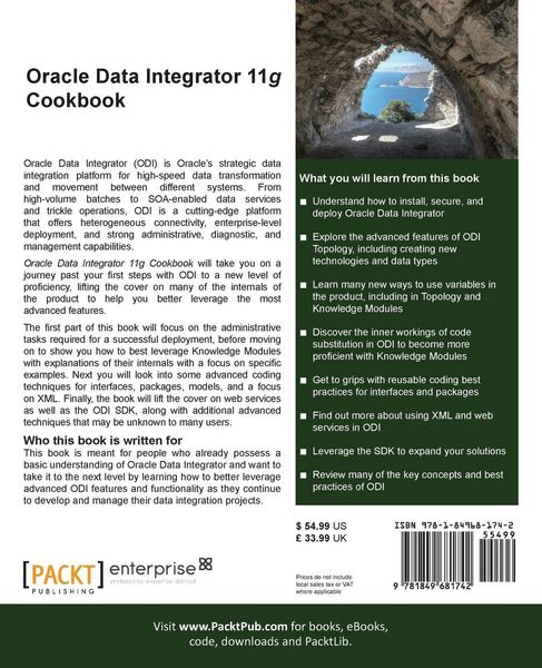 Produktbild: Oracle Data Integrator 11g Cookbook