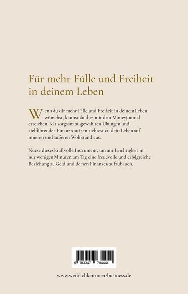 Produktbild: Moneyjournal - Geld ist Freiheit