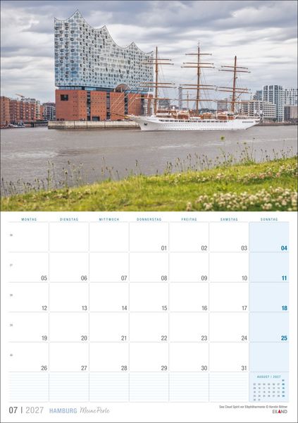 Produktbild: Hamburg &hellip;meine Perle Kalender 2027