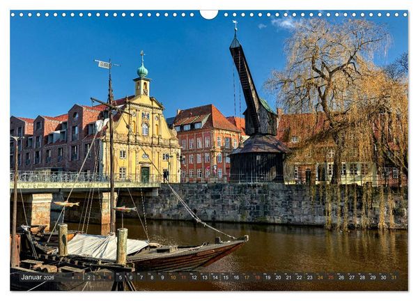 Produktbild: L&Uuml;NEBURG Ein- und Ausblicke von Andreas Voigt (Wandkalender 2026 DIN A3 quer), CALVENDO Monatskalender