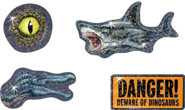 Produktbild: Vorsicht, glitzernde Sticker! (T-Rex World)