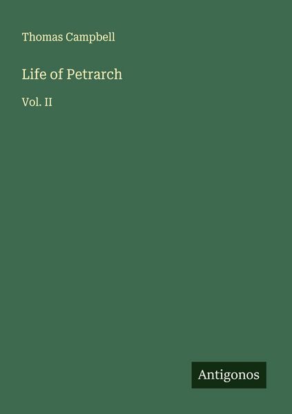 Produktbild: Life of Petrarch