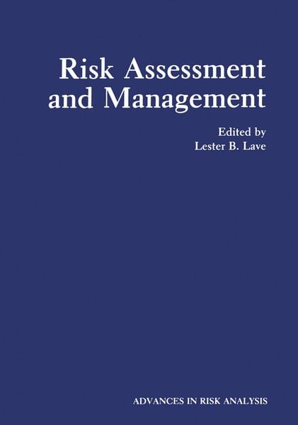 Produktbild: Risk Assessment and Management