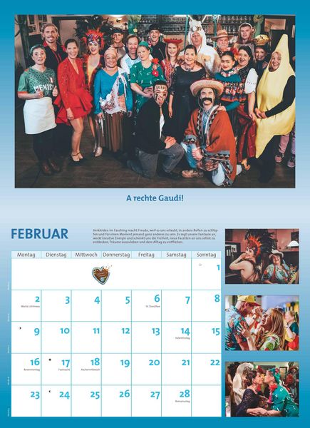 Produktbild: Dahoam is Dahoam 2026 - Broschürenkalender - Wandkalender - mit Jahresplaner - Format 42 x 29 cm