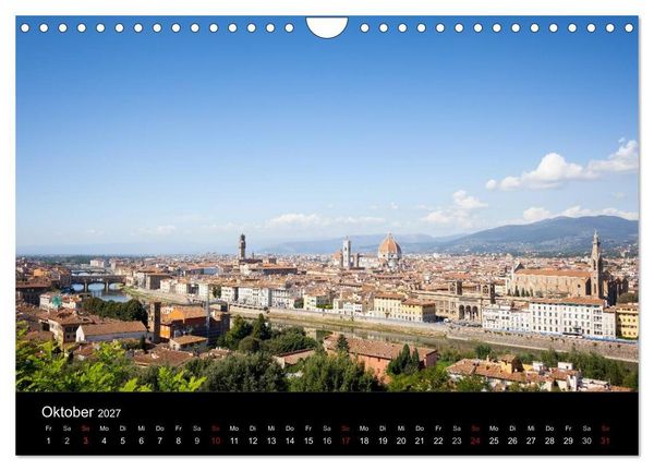 Produktbild: Florenz (Wandkalender 2027 DIN A4 quer), CALVENDO Monatskalender
