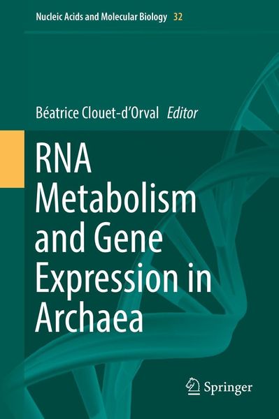 Produktbild: RNA Metabolism and Gene Expression in Archaea