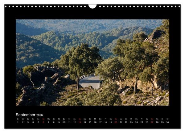 Produktbild: Landschaften Andalusiens (Wandkalender 2026 DIN A3 quer), CALVENDO Monatskalender