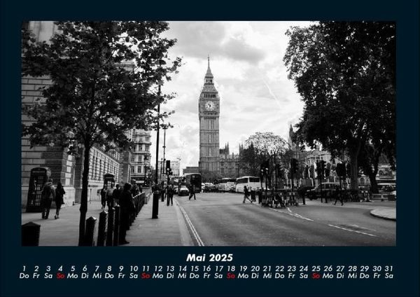 Produktbild: London 2025 Fotokalender DIN A4