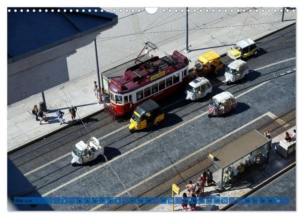Produktbild: BlickPunkt Lissabon (Wandkalender 2026 DIN A3 quer), CALVENDO Monatskalender