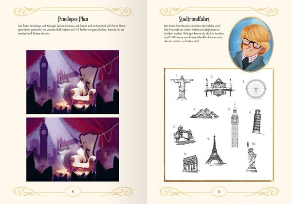 Produktbild: Mitternachtskatzen: Das gro&szlig;e R&auml;tselbuch