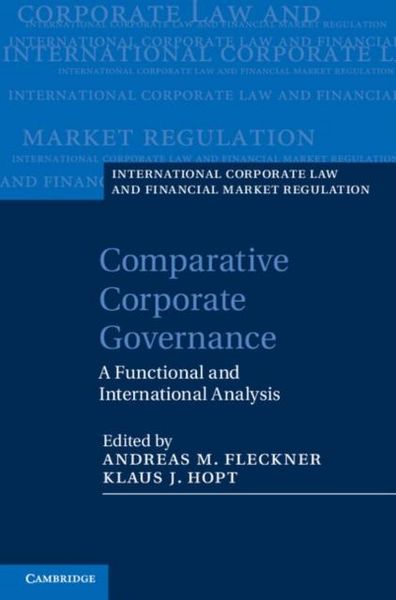 Produktbild: Comparative Corporate Governance