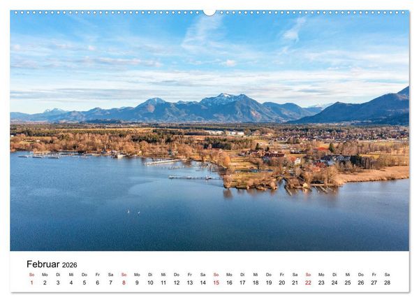 Produktbild: Traumhafter Chiemsee - eine kalendarische Reise (Wandkalender 2026 DIN A2 quer), CALVENDO Monatskalender
