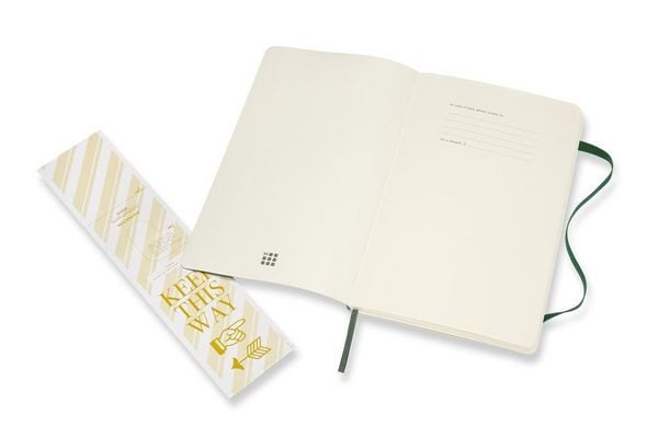 Produktbild: Moleskine Notizbuch Large/A5, Blanko, Myrtengr&uuml;n