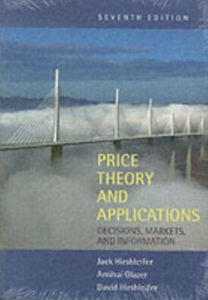 Produktbild: Price Theory and Applications