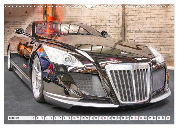 Produktbild: Nationales Auto Museum, Faszination auf R&auml;dern (Wandkalender 2026 DIN A3 quer), CALVENDO Monatskalender