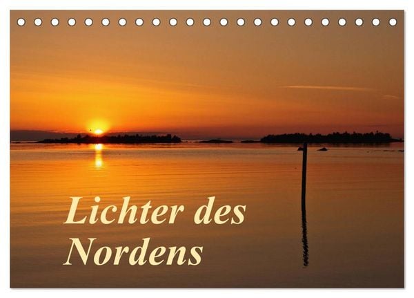 Produktbild: Lichter des Nordens (Tischkalender 2026 DIN A5 quer), CALVENDO Monatskalender