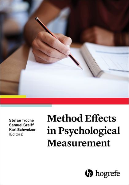 Produktbild: Method Effects in Psychological Measurement