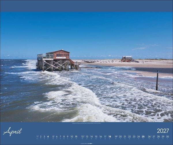Produktbild: Nordsee Kalender 2027