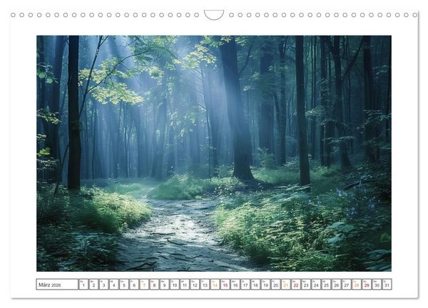 Produktbild: Mystische Wege (Wandkalender 2026 DIN A3 quer), CALVENDO Monatskalender