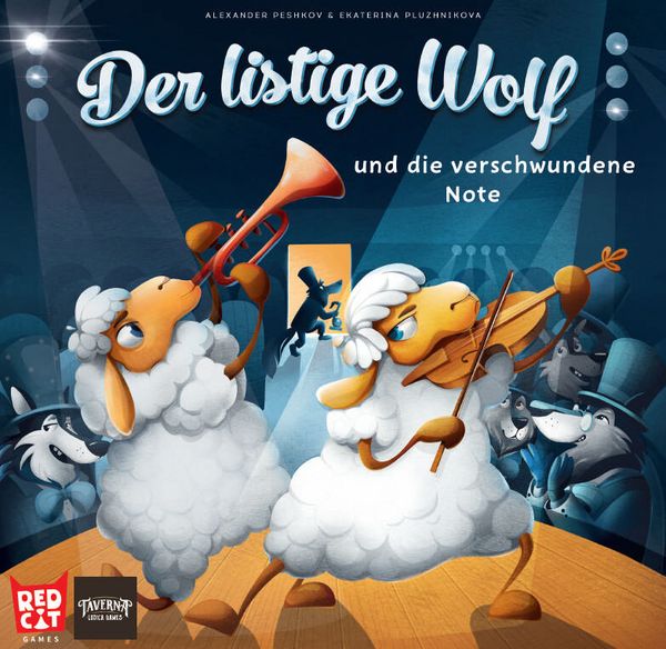 Produktbild: Taverna Ludica Games TAV81021 - Der listige Wolf & die verschwundene Note, Detektivspiel, Deduktionsspiel