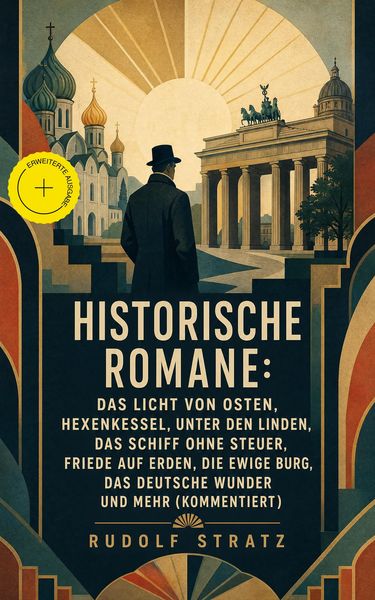 Produktbild: Historische Romane: Das Licht von Osten, Hexenkessel, Unter den Linden, Das Schiff ohne Steuer, Friede auf Erden, Die ewige Burg, Das deutsche Wunder