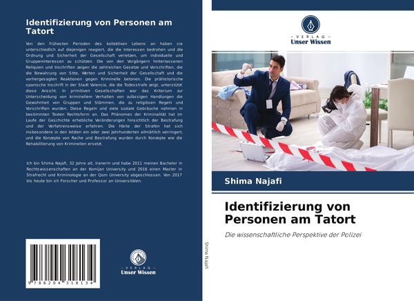 Identifizierung von Personen am Tatort, Taschenbuch von Shima Najafi, Verlag Unser Wissen, 9786204318134