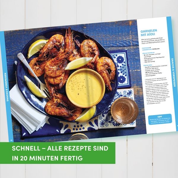 Produktbild: Das schnelle Airfryer Kochbuch &ndash; empfohlen von &raquo;essen & trinken&laquo;