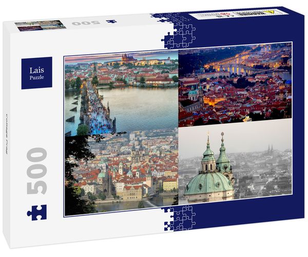 Lais Puzzle Collage Prag 500 Teile