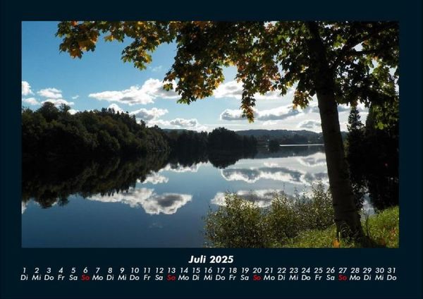 Produktbild: Tage am See 2025 Fotokalender DIN A4
