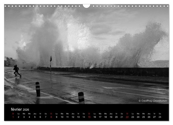 Produktbild: GRANDES MAR&Eacute;ES &Agrave; SAINT-MALO (Calendrier mural 2026 DIN A3 vertical), CALVENDO calendrier mensuel