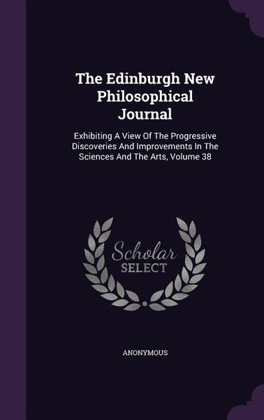 Produktbild: The Edinburgh New Philosophical Journal