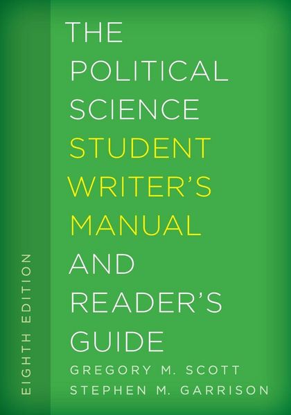 Produktbild: Political Science Student Writer's Manual and Reader's Guide