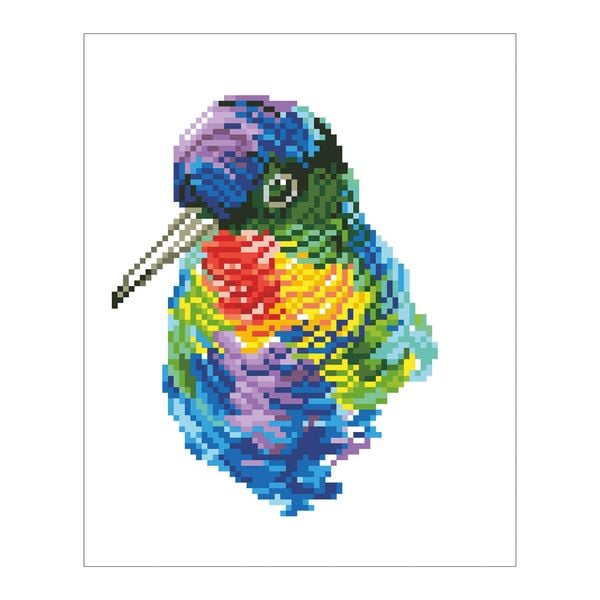 Produktbild: Diamond Dotz Regenbogen Vogel