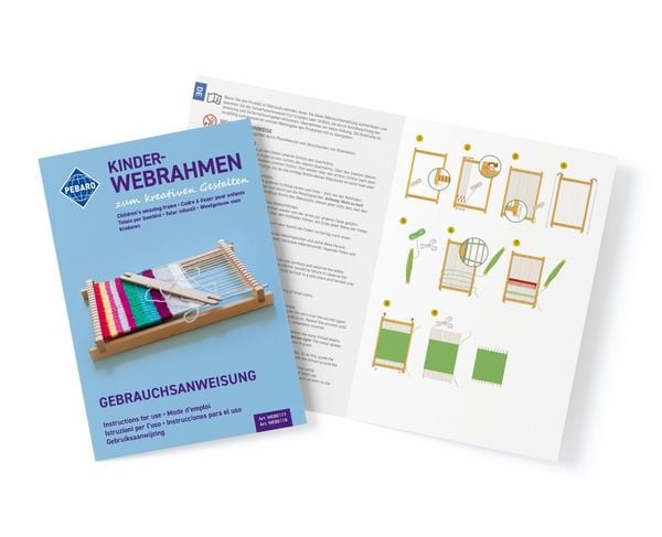 Produktbild: PEBARO WEB0118 - Kinder Webrahmen aus Lindenholz