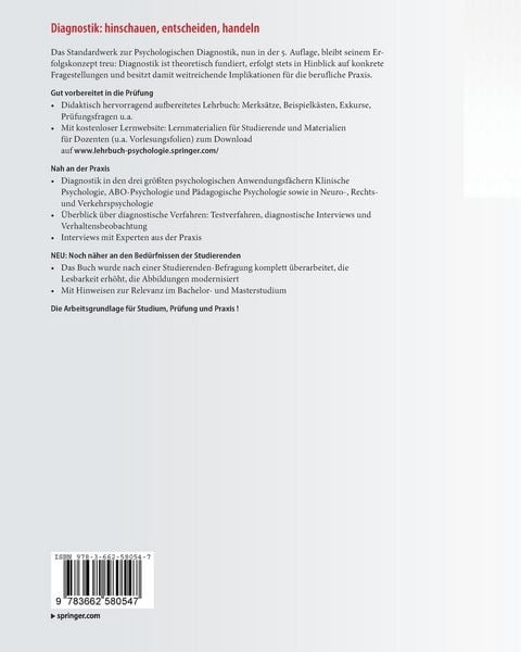 Produktbild: Psychologische Diagnostik
