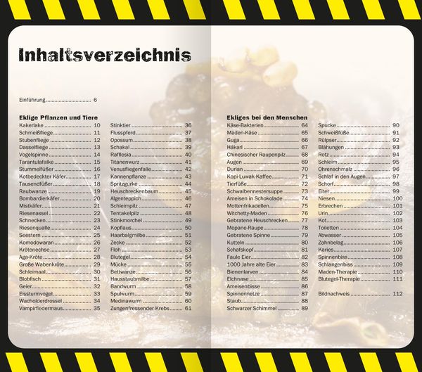 Die 100 ekligsten Dinge der Welt