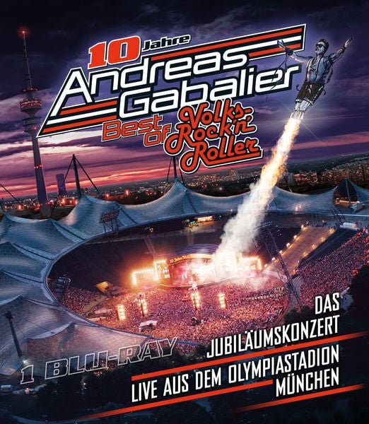 Produktbild: Andreas Gabalier - Best of Volks-Rock'n'Roller - Das Jubil&auml;umskonzert live aus dem Olympiastadion in M&uuml;nchen