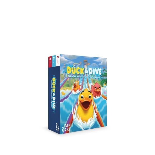Produktbild: Duck & Dive. Kartenspiel. Raus aus der Wanne, rein ins Vergn&uuml;gen