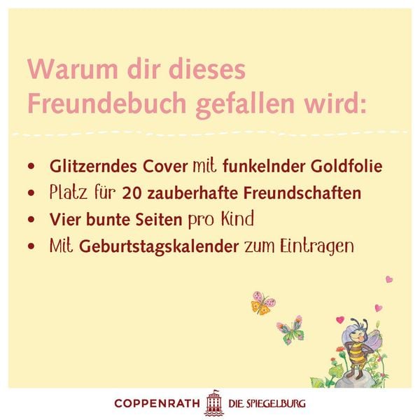 Produktbild: Freundebuch &ndash; Meine Freundinnen und Freunde